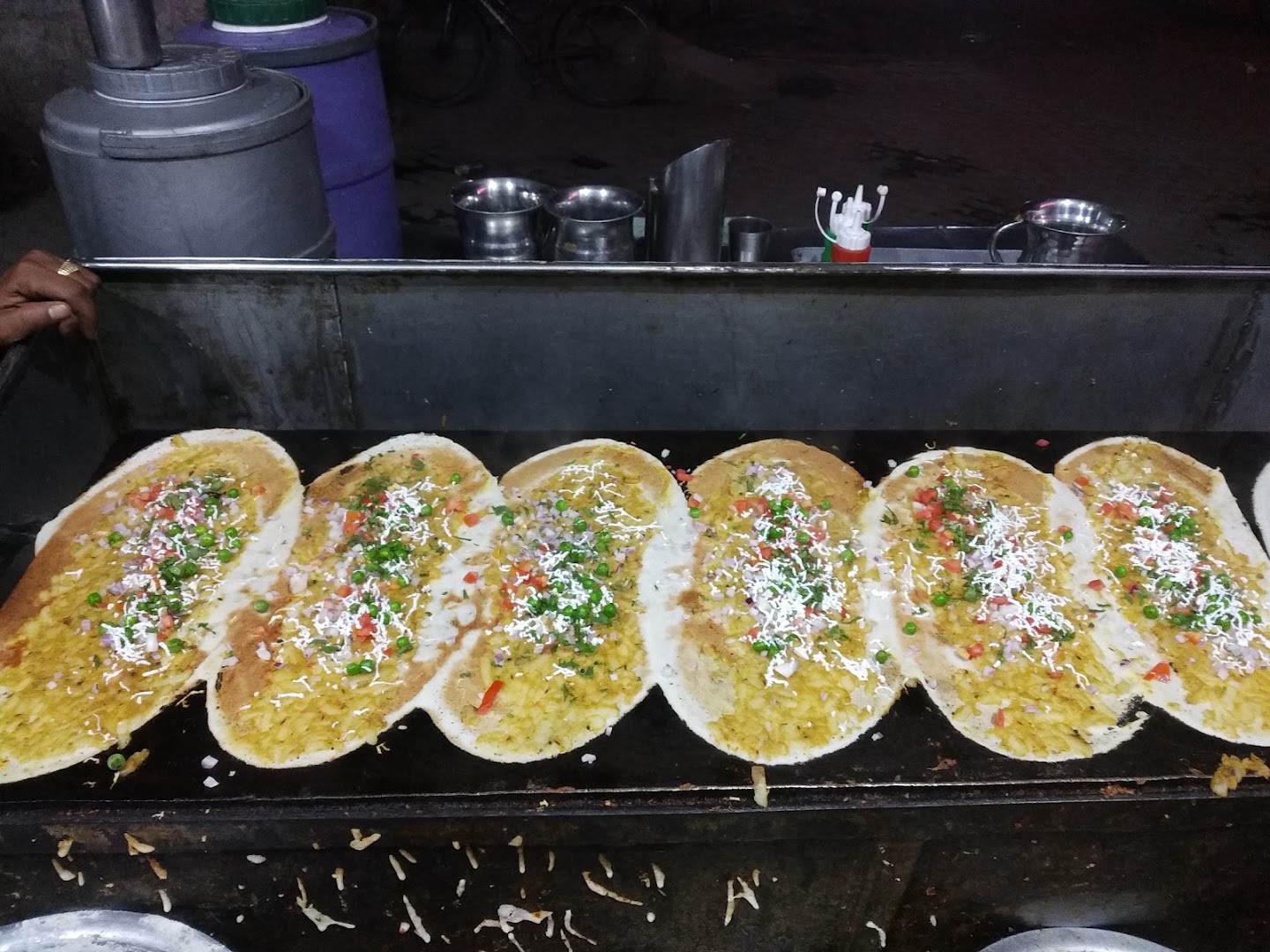 South Indian Madurai Dosa