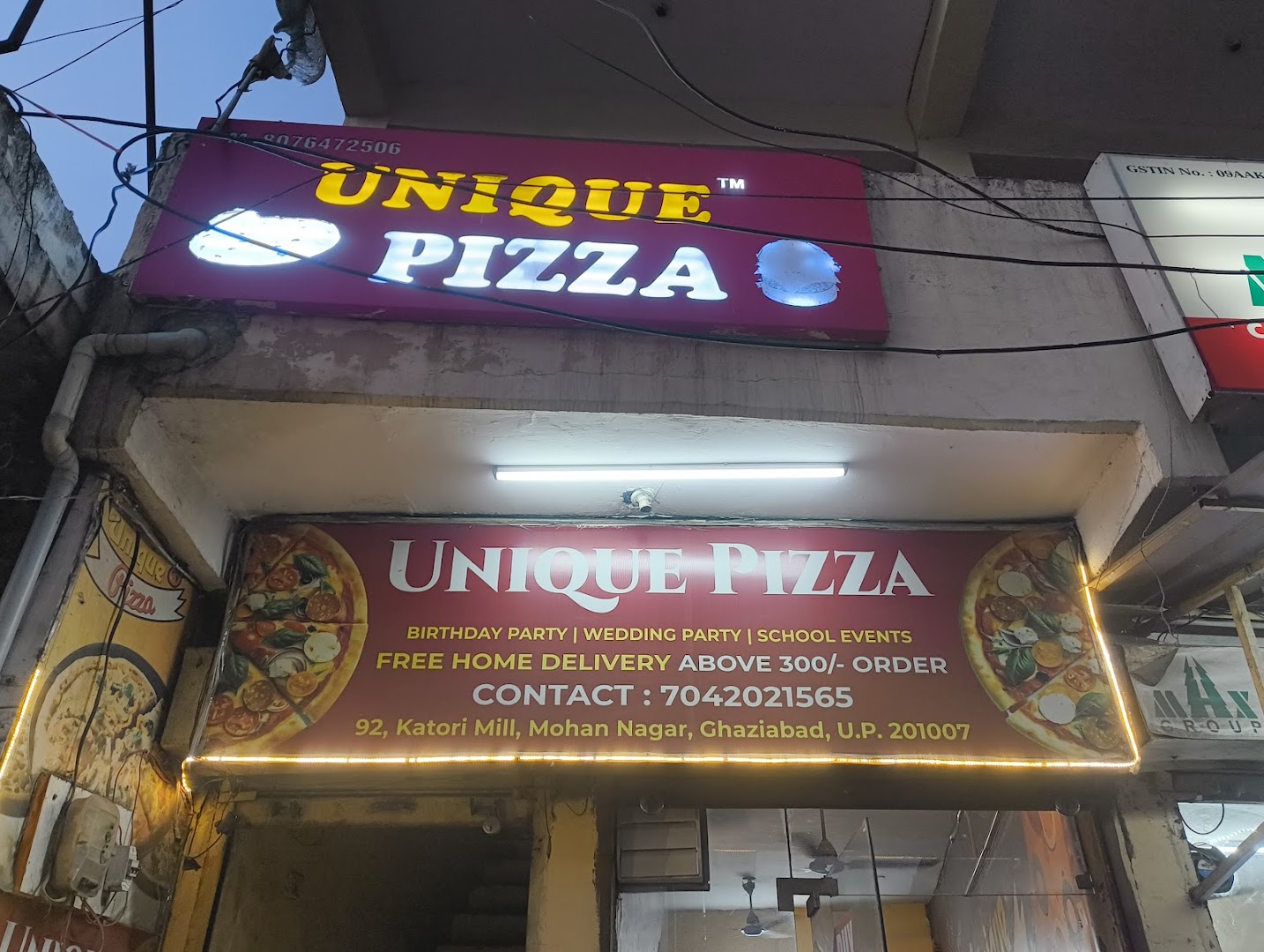 Unique Pizza Mohan Nagar