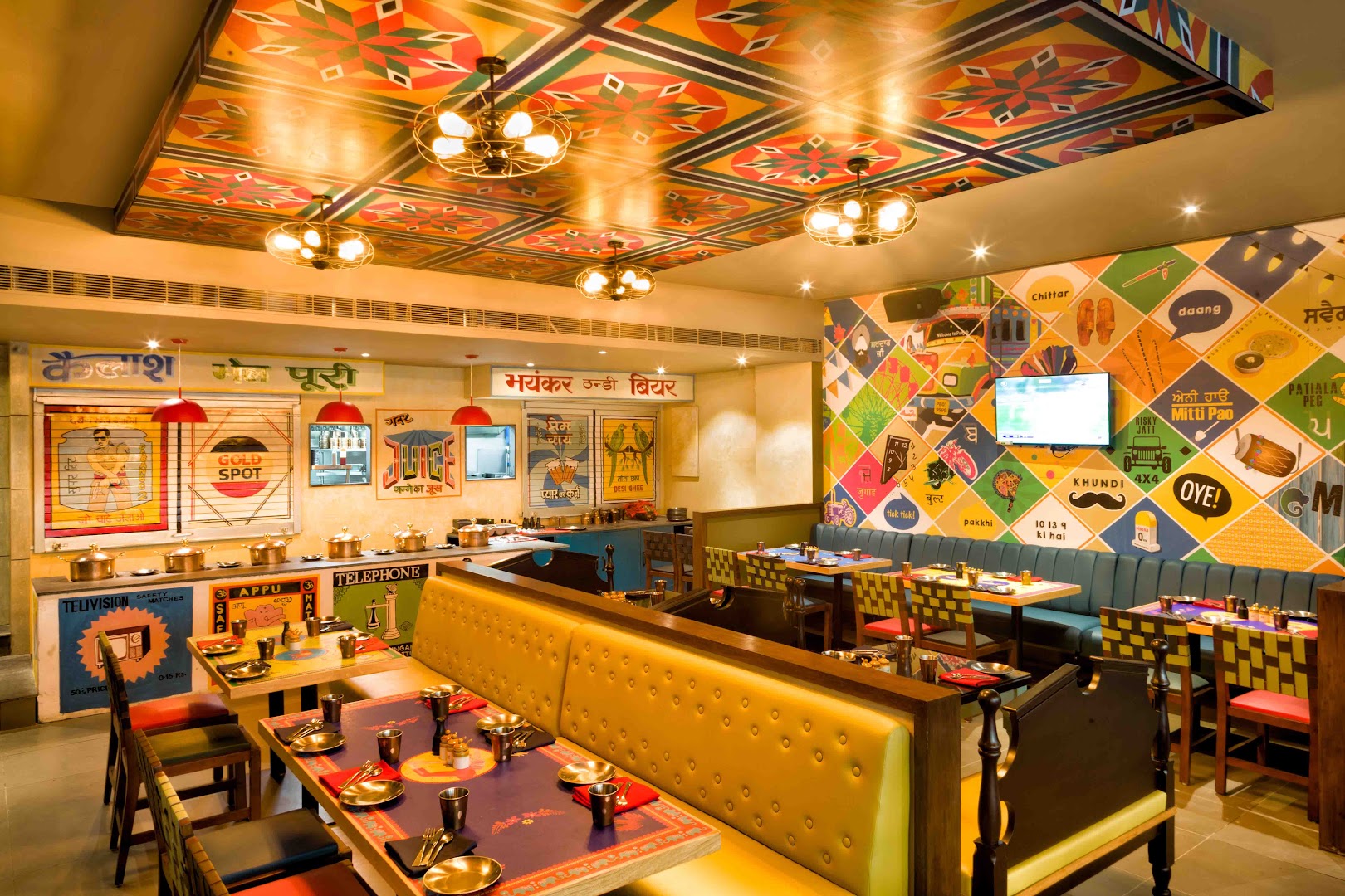 Dhaba Estd 1986 Delhi, Ambience Mall Gurugram