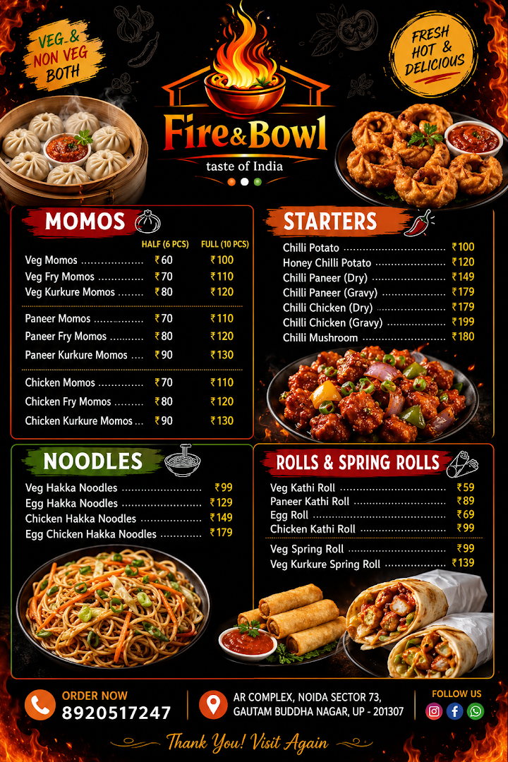Fire & Bowl