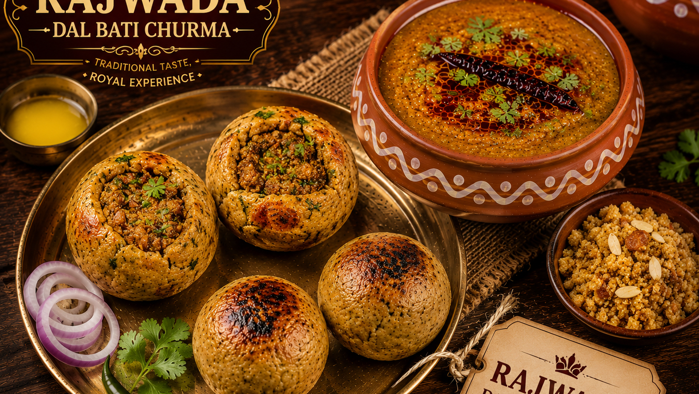 Rajwada Dal Bati Churma