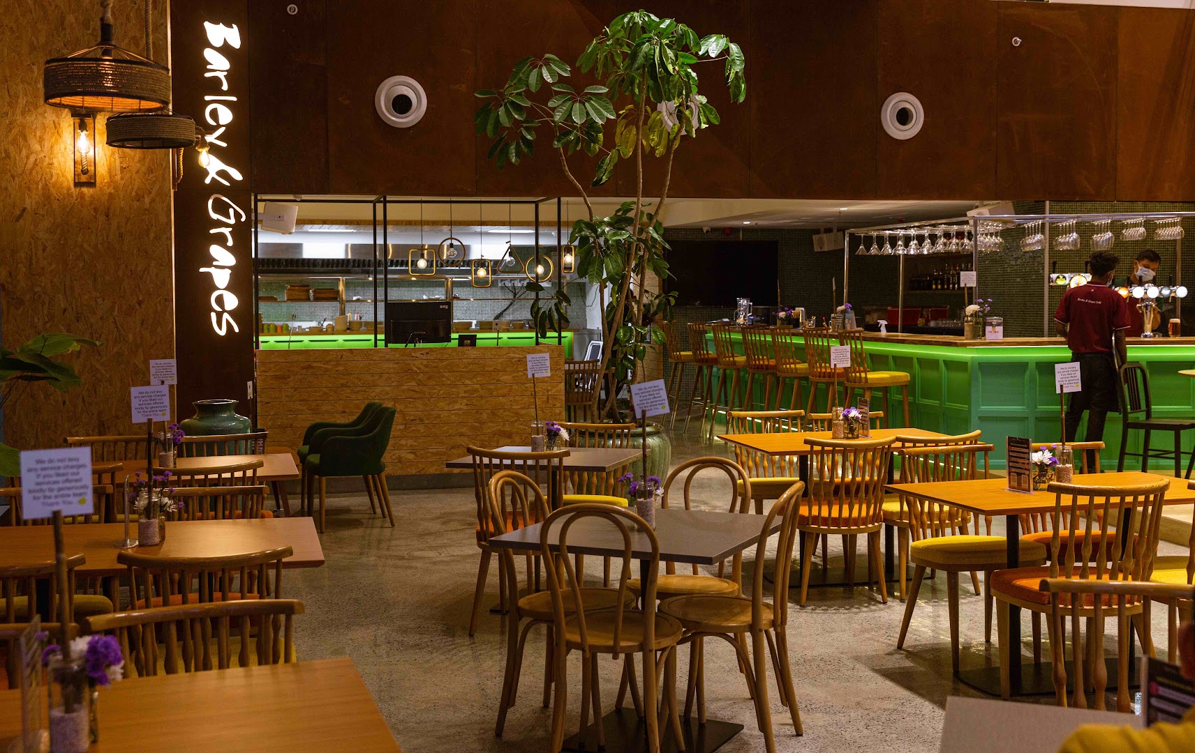 Barley & Grapes Cafe - Old Madras Rd.