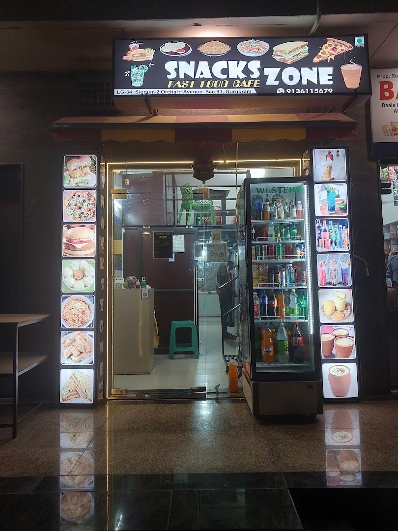 Snacks zone and Indian Rasoi