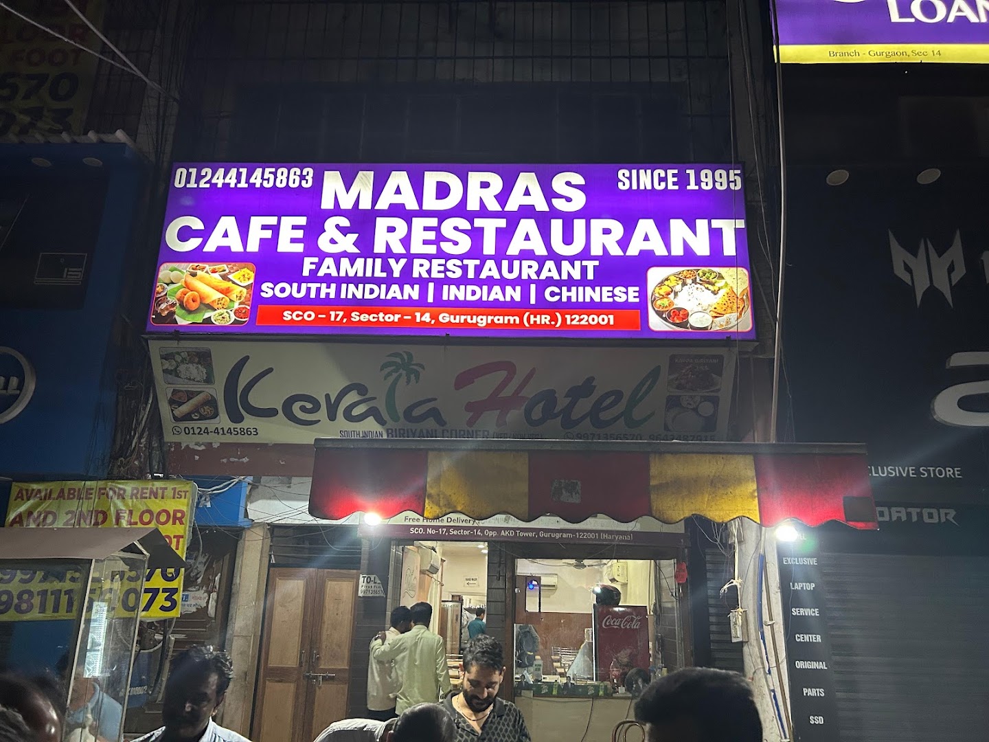 Madras Restaurant and cafe gurgaon