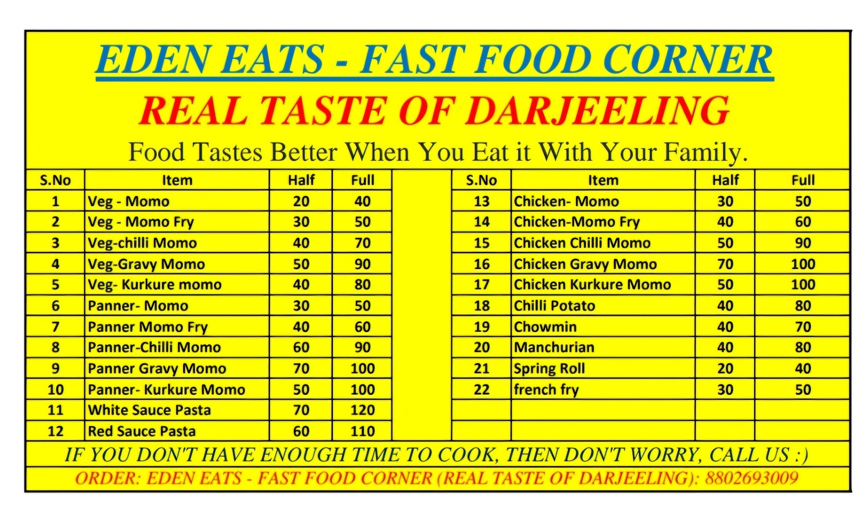EDEN EATS fast food corner https://www.youtube.com/@santoshtamang9152