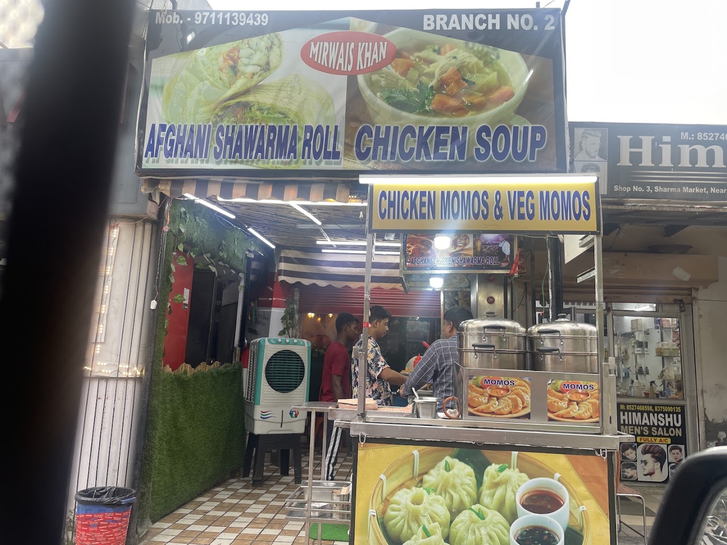 Afghani Chicken Shawarma Roll - by Mirwais Khan