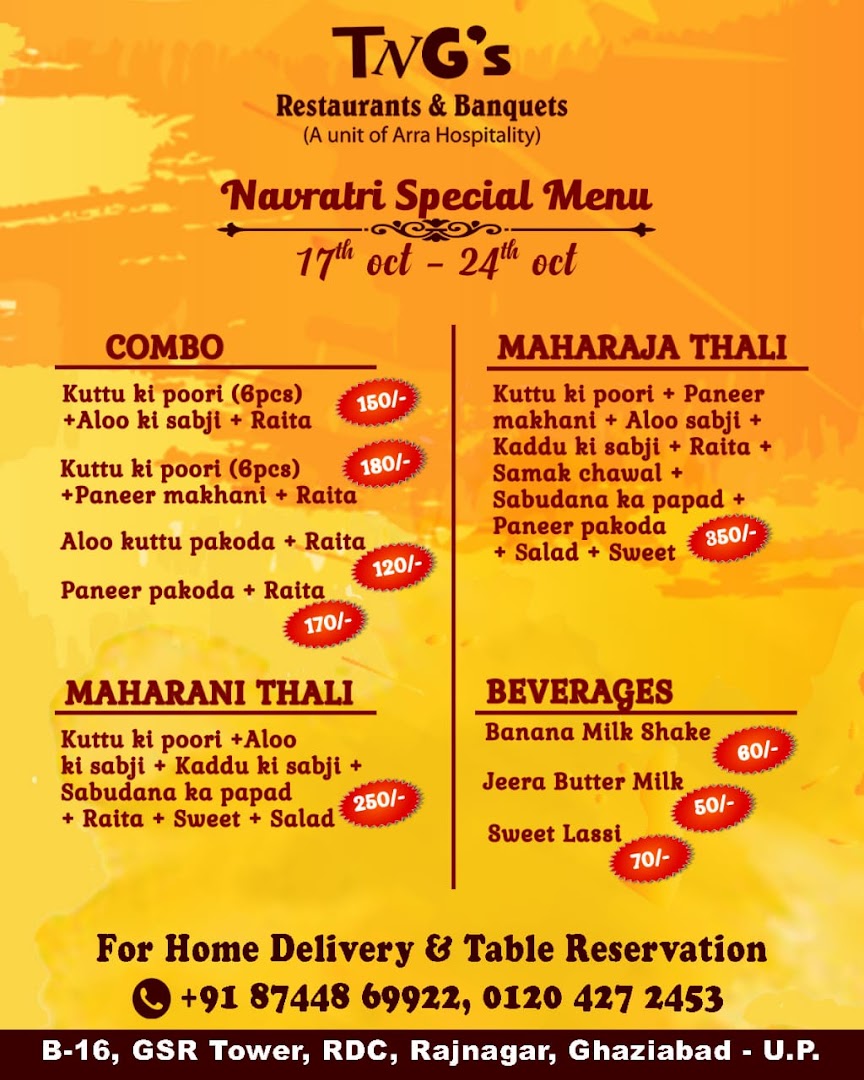 T N G ( TANDOOR & GRILL)