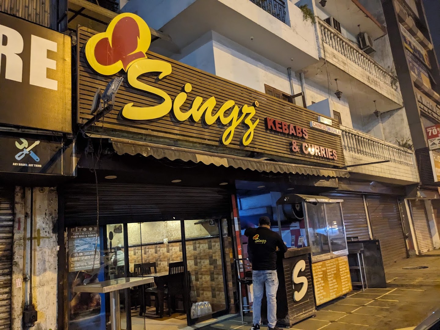 Singz kebab and curries