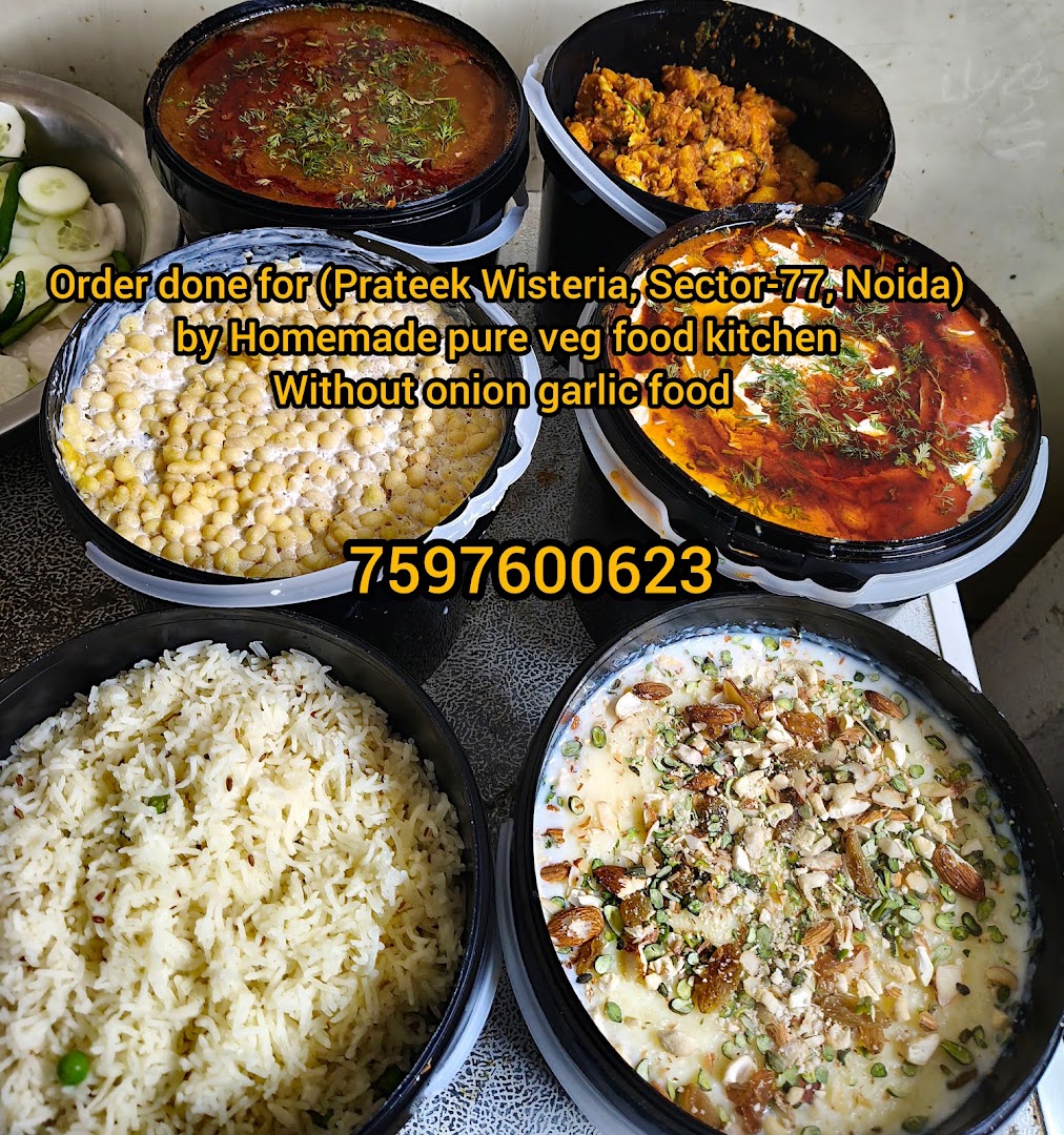 Homemade pure veg food by Khushboo Jain