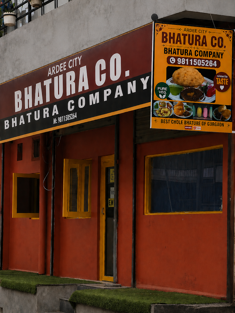 Bhatura Co. ( Single outlet, no other branch or franchise ) Ardee city Sector 52