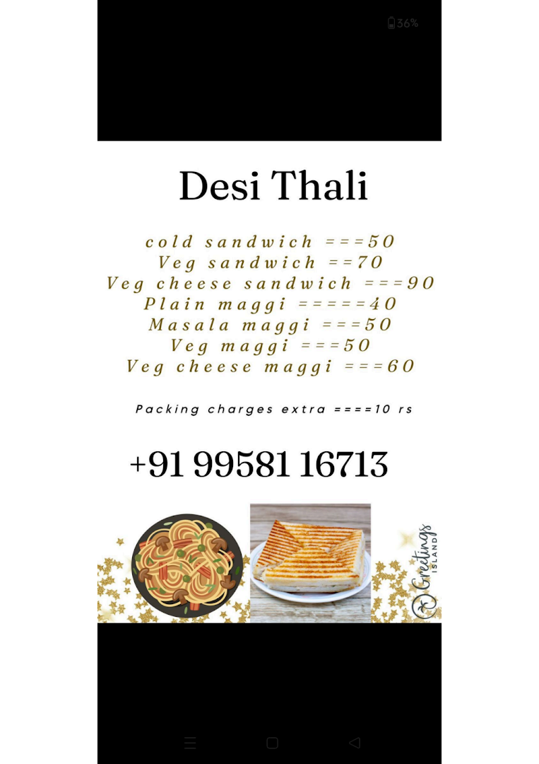 Om Desi thali