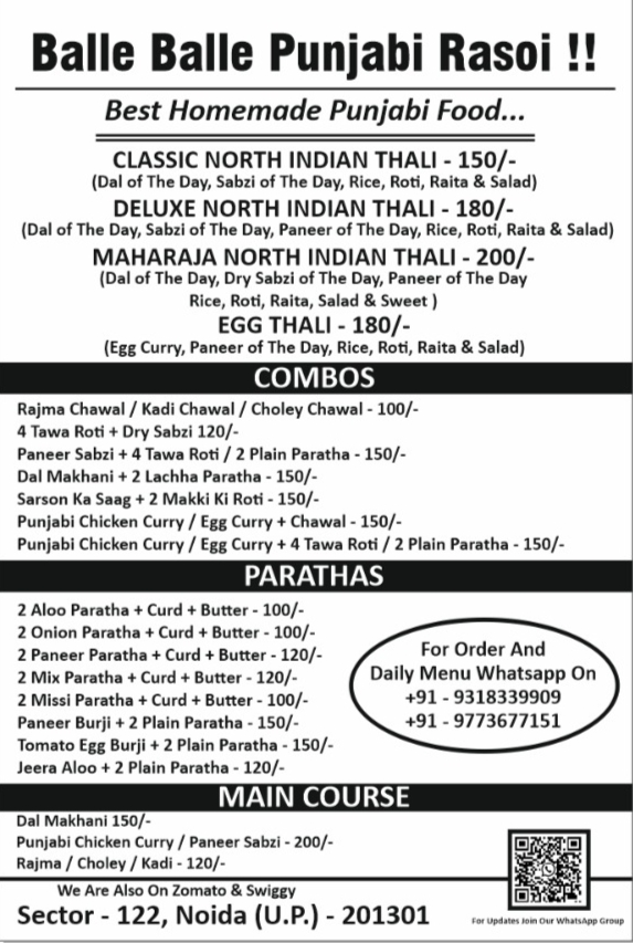 Balle Balle Punjabi Rasoi
